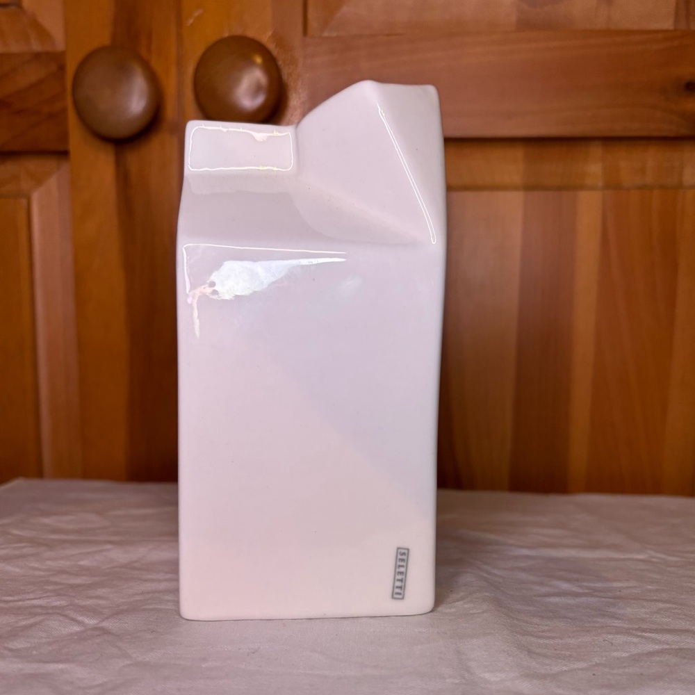 Seletti Estetico Quotidiano porcelain milk jug.